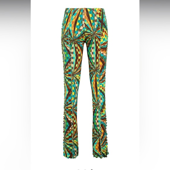 SIEDRÉS

Mult Kaleidoscope Printed Knit Pants W/ Contrast Stitching - Picture 3 of 3